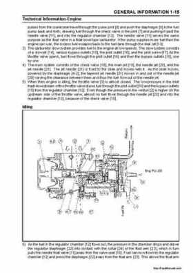 2003-2005 Kawasaki Ultra-150 Jet Ski Factory Service Manual., Page 20
