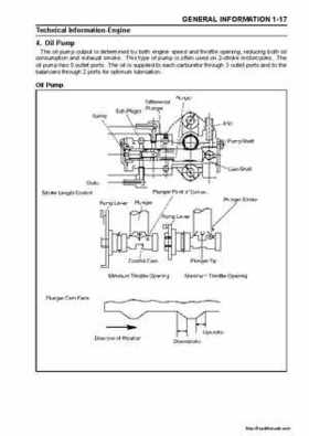 2003-2005 Kawasaki Ultra-150 Jet Ski Factory Service Manual., Page 22