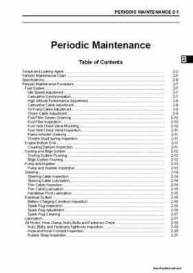 2003-2005 Kawasaki Ultra-150 Jet Ski Factory Service Manual., Page 29