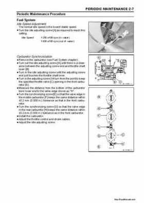2003-2005 Kawasaki Ultra-150 Jet Ski Factory Service Manual., Page 35