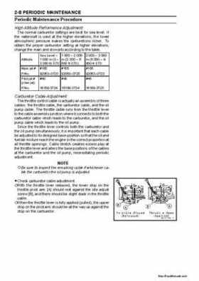 2003-2005 Kawasaki Ultra-150 Jet Ski Factory Service Manual., Page 36