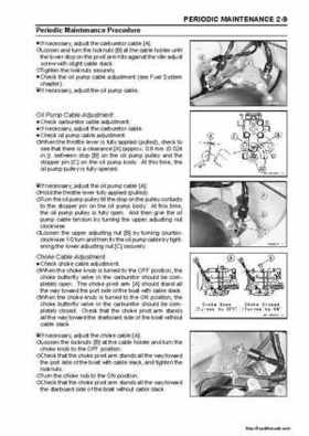 2003-2005 Kawasaki Ultra-150 Jet Ski Factory Service Manual., Page 37