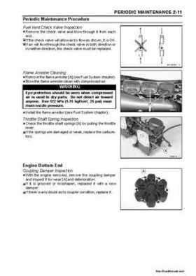 2003-2005 Kawasaki Ultra-150 Jet Ski Factory Service Manual., Page 39