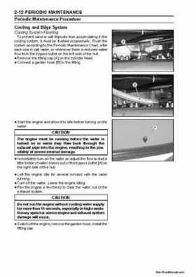 2003-2005 Kawasaki Ultra-150 Jet Ski Factory Service Manual., Page 40
