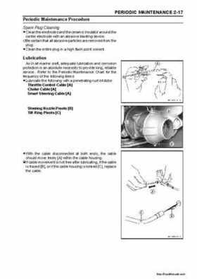 2003-2005 Kawasaki Ultra-150 Jet Ski Factory Service Manual., Page 45