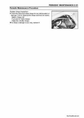 2003-2005 Kawasaki Ultra-150 Jet Ski Factory Service Manual., Page 49