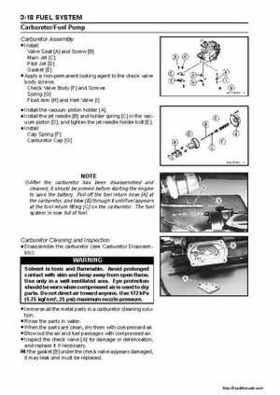 2003-2005 Kawasaki Ultra-150 Jet Ski Factory Service Manual., Page 67