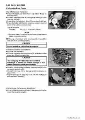 2003-2005 Kawasaki Ultra-150 Jet Ski Factory Service Manual., Page 69