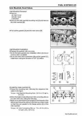 2003-2005 Kawasaki Ultra-150 Jet Ski Factory Service Manual., Page 72