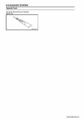 2003-2005 Kawasaki Ultra-150 Jet Ski Factory Service Manual., Page 91