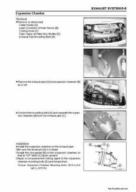 2003-2005 Kawasaki Ultra-150 Jet Ski Factory Service Manual., Page 92