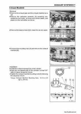 2003-2005 Kawasaki Ultra-150 Jet Ski Factory Service Manual., Page 94