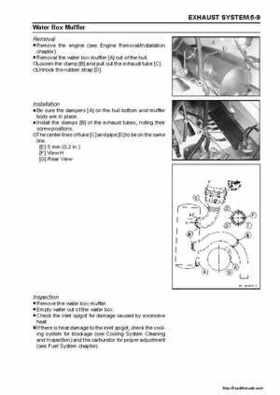 2003-2005 Kawasaki Ultra-150 Jet Ski Factory Service Manual., Page 96