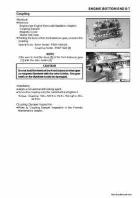 2003-2005 Kawasaki Ultra-150 Jet Ski Factory Service Manual., Page 122