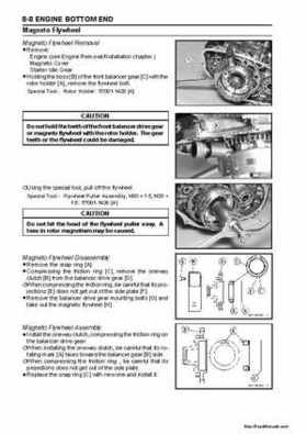 2003-2005 Kawasaki Ultra-150 Jet Ski Factory Service Manual., Page 123