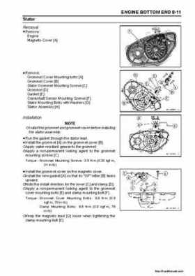 2003-2005 Kawasaki Ultra-150 Jet Ski Factory Service Manual., Page 126