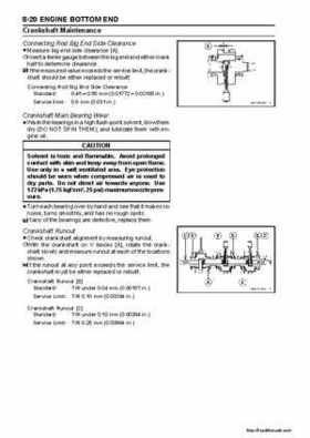 2003-2005 Kawasaki Ultra-150 Jet Ski Factory Service Manual., Page 135