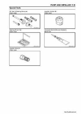 2003-2005 Kawasaki Ultra-150 Jet Ski Factory Service Manual., Page 154