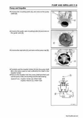 2003-2005 Kawasaki Ultra-150 Jet Ski Factory Service Manual., Page 158