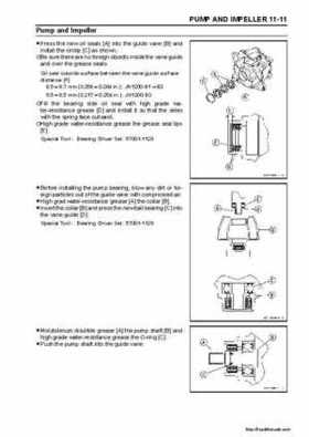 2003-2005 Kawasaki Ultra-150 Jet Ski Factory Service Manual., Page 160