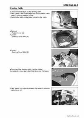2003-2005 Kawasaki Ultra-150 Jet Ski Factory Service Manual., Page 168