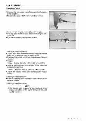 2003-2005 Kawasaki Ultra-150 Jet Ski Factory Service Manual., Page 169