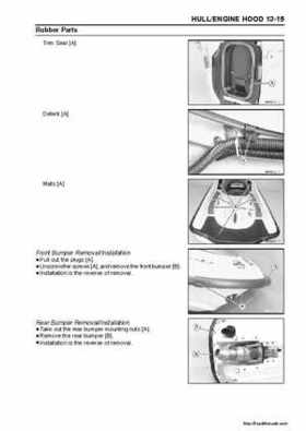 2003-2005 Kawasaki Ultra-150 Jet Ski Factory Service Manual., Page 191