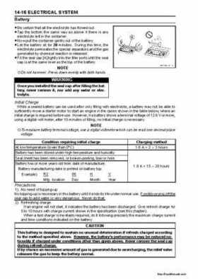 2003-2005 Kawasaki Ultra-150 Jet Ski Factory Service Manual., Page 208