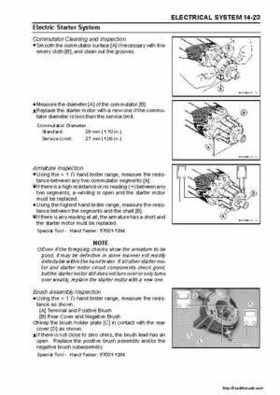 2003-2005 Kawasaki Ultra-150 Jet Ski Factory Service Manual., Page 215