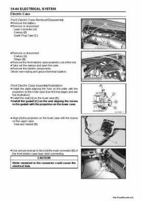 2003-2005 Kawasaki Ultra-150 Jet Ski Factory Service Manual., Page 236