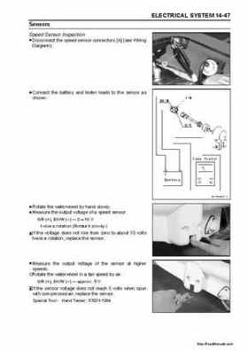 2003-2005 Kawasaki Ultra-150 Jet Ski Factory Service Manual., Page 239