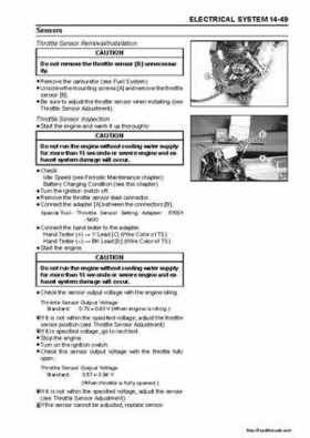 2003-2005 Kawasaki Ultra-150 Jet Ski Factory Service Manual., Page 241