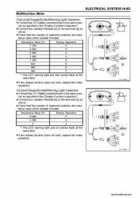 2003-2005 Kawasaki Ultra-150 Jet Ski Factory Service Manual., Page 245