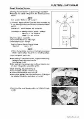 2003-2005 Kawasaki Ultra-150 Jet Ski Factory Service Manual., Page 257
