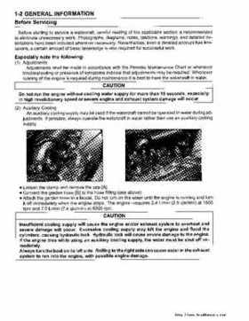 2003 Kawasaki JetSki 800 SX-R Factory service manual, Page 10