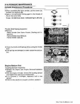 2003 Kawasaki JetSki 800 SX-R Factory service manual, Page 30