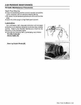 2003 Kawasaki JetSki 800 SX-R Factory service manual, Page 36