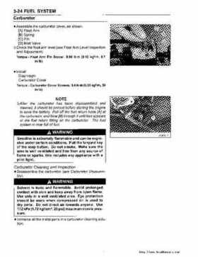 2003 Kawasaki JetSki 800 SX-R Factory service manual, Page 64