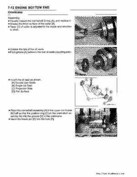 2003 Kawasaki JetSki 800 SX-R Factory service manual, Page 116