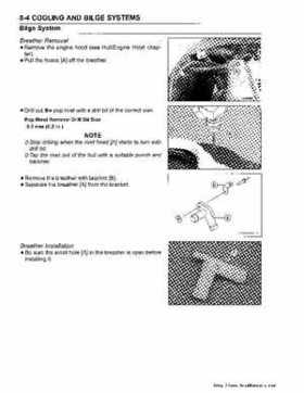 2003 Kawasaki JetSki 800 SX-R Factory service manual, Page 124