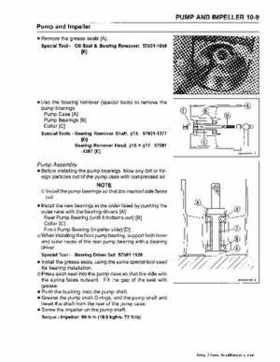 2003 Kawasaki JetSki 800 SX-R Factory service manual, Page 144