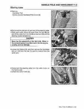 2003 Kawasaki JetSki 800 SX-R Factory service manual, Page 151