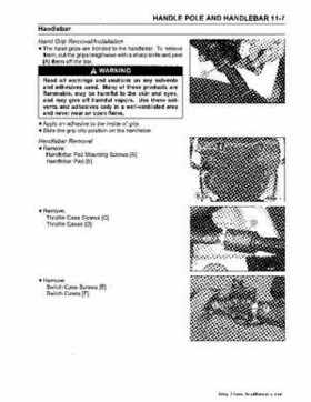 2003 Kawasaki JetSki 800 SX-R Factory service manual, Page 153