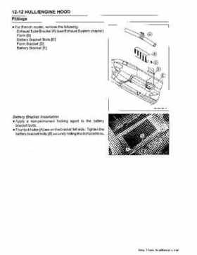 2003 Kawasaki JetSki 800 SX-R Factory service manual, Page 170