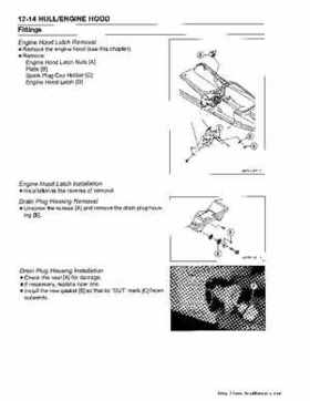 2003 Kawasaki JetSki 800 SX-R Factory service manual, Page 172