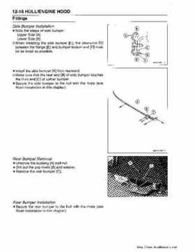 2003 Kawasaki JetSki 800 SX-R Factory service manual, Page 176