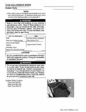 2003 Kawasaki JetSki 800 SX-R Factory service manual, Page 178