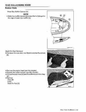 2003 Kawasaki JetSki 800 SX-R Factory service manual, Page 180