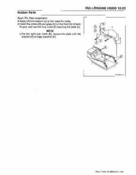 2003 Kawasaki JetSki 800 SX-R Factory service manual, Page 181