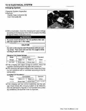 2003 Kawasaki JetSki 800 SX-R Factory service manual, Page 200